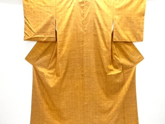 JAPANESE KIMONO / TSUMUGI / ENSEMBLE / WOVEN STRIPE